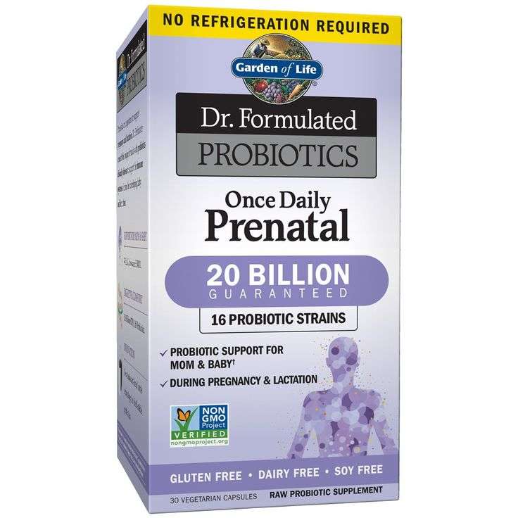 Garden of Life Prenatal Probiotic for Women Dr. Formulated ...