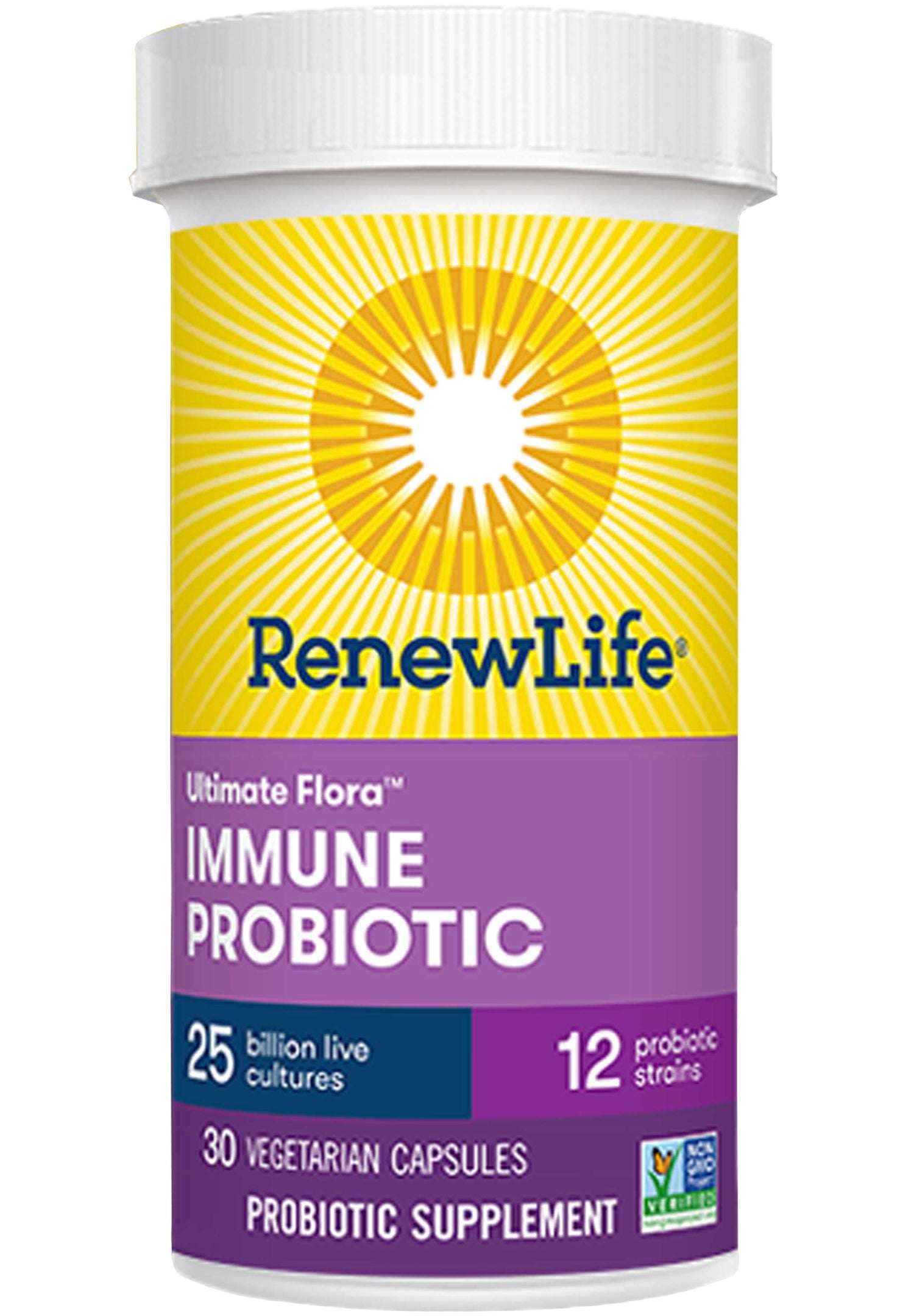 Renew Life Ultimate Flora Daily Immune Probiotic 25 ...